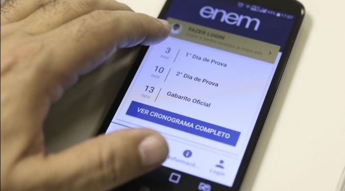 Cartão de confirmação do Enem estará disponível em 5 de janeiro