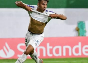 De pênalti, Grêmio empata com o Santos nos acréscimos, pela Libertadores