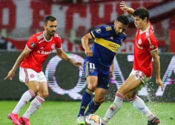 Inter vence no tempo normal, mas é eliminado pelo Boca Juniors nos pênaltis