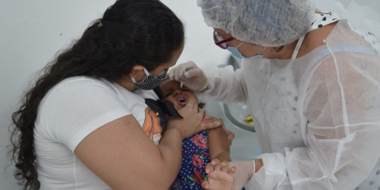 FMS prorroga campanha de vacinação contra poliomielite até o dia 15