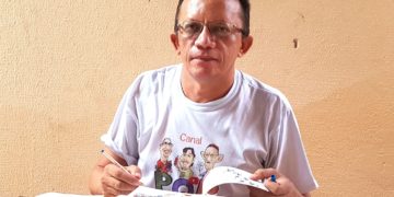 Cartunista Jota A fará lançamento de livro em sinal de trânsito