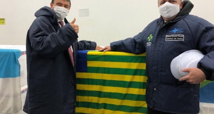 Piauí recebe mais de 60 mil doses da CoronaVac nesta segunda (18)
