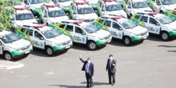 Governador entrega 246 viaturas à Polícia Militar