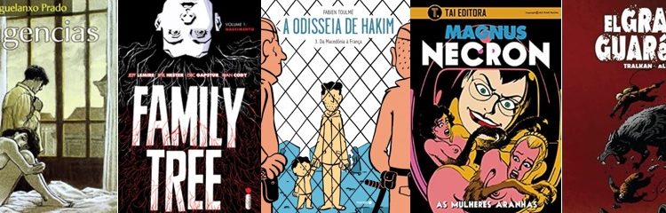 Lançamentos de Marços – Quadrinhos