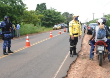 Força-tarefa instala Barreiras Sanitárias nas rodovias de Timon
