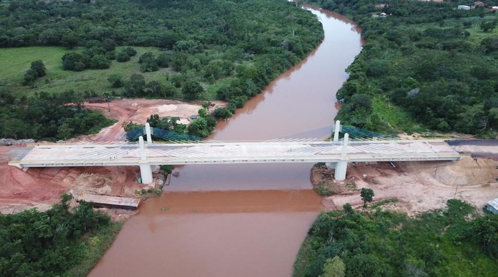 Ponte estaiada de Santa Filomena (PI) será inaugurada dia 20 de maio