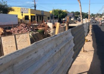 Empresa retoma obras e galeria do Mocambinho deve ser entregue em até cinco meses