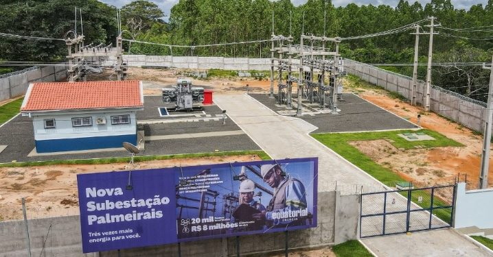 Equatorial Piauí energiza nova subestação em Palmeirais