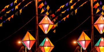 Equatorial alerta para perigo de enfeites juninos próximos da rede elétrica