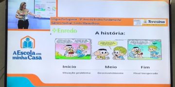 Rede Municipal de Teresina começa a exibir aulas na TV
