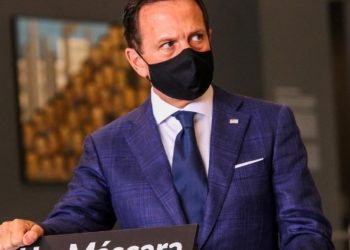 João Doria testa positivo para a covid-19 pela segunda vez