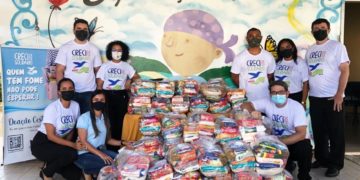 Associação “Esperança e Vida” e “Nos Braços do Pai” recebem doação de alimentos