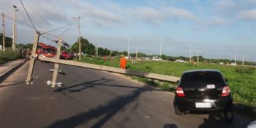 Registrados mais de 1.600 abalroamentos em postes em 2021 no Piauí