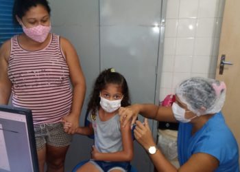 Teresina tem 46% da população infantil vacinada contra a covid