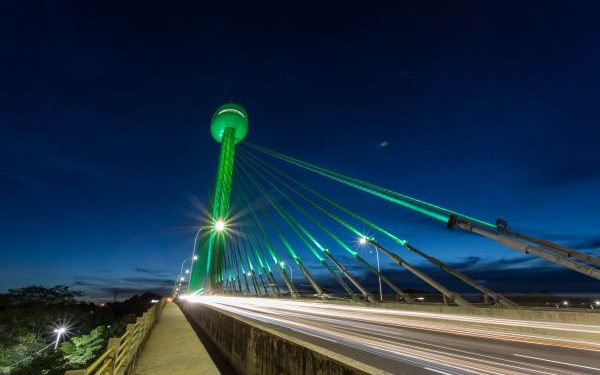 Ponte Estaiada ficará verde em memória às vítimas de acidentes de trabalho