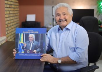 Senador Elmano Férrer lança livro sobre sua trajetória de vida