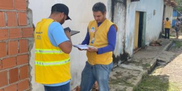 Famílias são cadastradas para iniciar regularização de imóveis