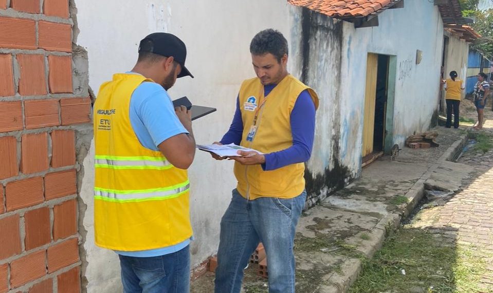 Famílias são cadastradas para iniciar regularização de imóveis