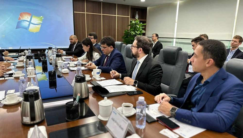 Na China, Rafael Fonteles discute parcerias em tecnologia