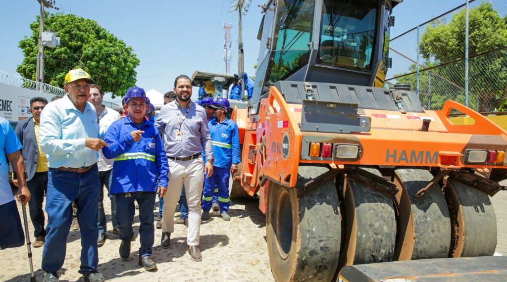 200 ruas da zona Norte vão ganhar pavimentação asfáltica