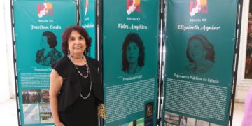 Escritora Fides Angélica assume presidência da APL