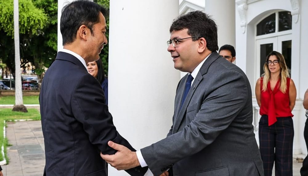 Rafael Fonteles recebe Embaixador do Japão no Brasil e fortalece parceria entre os países