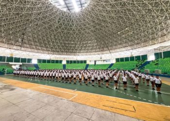Polícia Militar realiza formatura de cerca de 350 novos policiais nesta quinta (11)