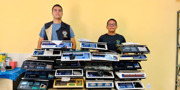 Imepi apreende 22 balanças comércios no interior do estado