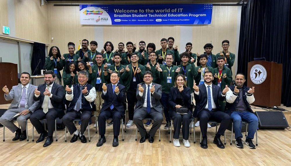 Governador finaliza missão internacional na Ásia com estudantes piauienses em intercâmbio na Coreia do Sul