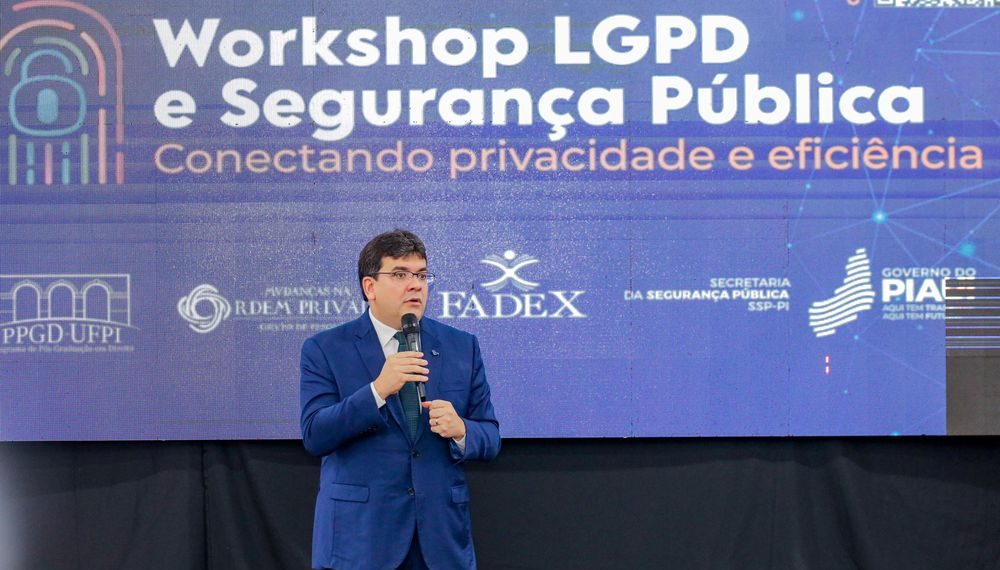 Em evento sobre segurança, Rafael Fonteles destaca investimentos em tecnologia para o combate ao crime