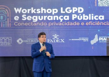 Em evento sobre segurança, Rafael Fonteles destaca investimentos em tecnologia para o combate ao crime