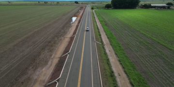 Terceira fase da obra na Rodovia Transcerrados chega à etapa de pavimentação