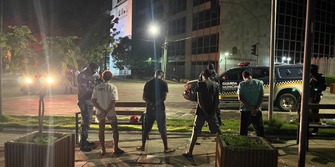 Guarda Municipal de Teresina realiza a operação “Centro Seguro”